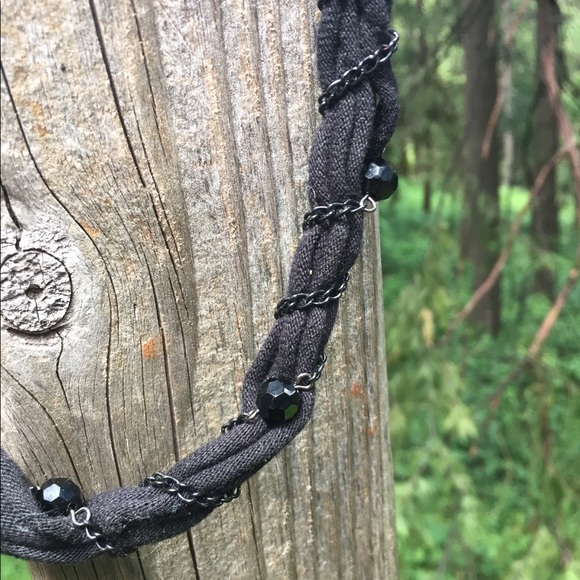 Kreativekristen T shirt fabric necklace statement necklace handmade jew… - Picture 11 of 13